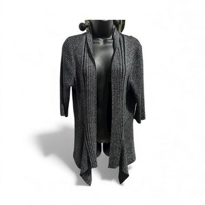 Investments Black and Silver Women's Cardigan